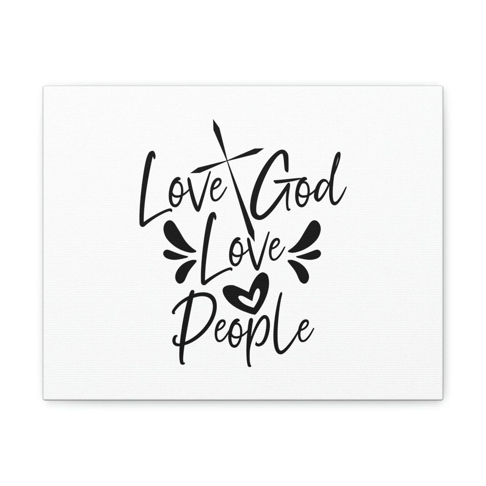 Scripture Walls Love God, Love People Luke 10:27 Cross Christian Wall Art Bible
